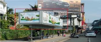 Advertising on Bus Shelter in Kacheripady  72855