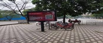 Advertising in Bicycle Shelters - Sector-43, V5 Road entry for Local Buses Chandigarh