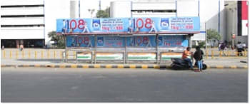 Advertising on Bus Shelter in Vashi  79115