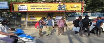 Advertising on Bus Shelter in Gopalapuram 79295