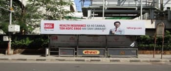 Advertising on Bus Shelter in Nariman Point 81781