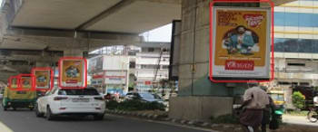 Advertising on Metro Pillar in Shenoys  81955