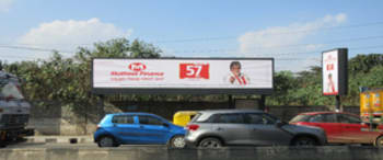 Advertising on Bus Shelter in Marathahalli