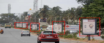 Advertising on Road Median in Bengaluru  82678