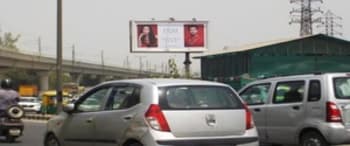 Advertising on Hoarding in Bhalswa