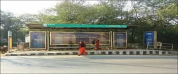 Advertising on Bus Shelter in Vasant Vihar  83630