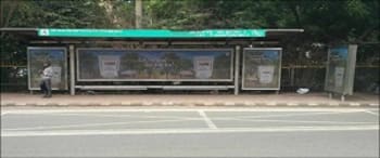 Advertising on Bus Shelter in Vasant Kunj  83628