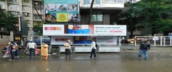 Advertising on Bus Shelter in Malad West