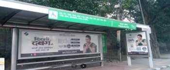 Advertising on Bus Shelter in Delhi  84345