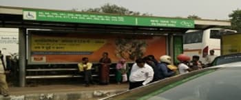 Advertising on Bus Shelter in Paharganj  84262