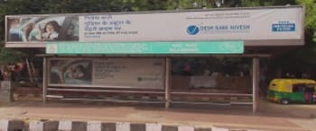 Advertising on Bus Shelter in Sarojini Nagar 84429