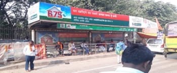 Advertising on Bus Shelter in Veerchand Patel Road Area  84590