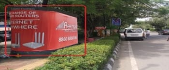 Advertising on Road Median in IP Estate  84880