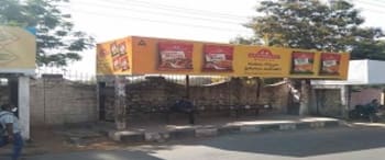 Advertising on Bus Shelter in Gunrock Enclave  85406