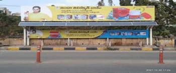 Advertising on Bus Shelter in Erragadda  85398