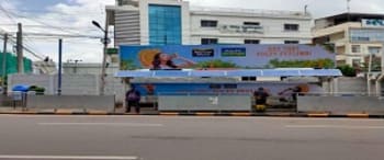 Advertising on Bus Shelter in Jubilee Hills  85352