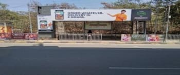 Advertising on Bus Shelter in Jubilee Hills  85580