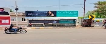 Advertising on Bus Shelter in Jubilee Hills  85579