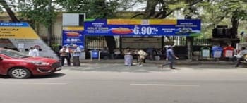 Advertising on Bus Shelter in Koti 85575
