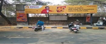 Advertising on Bus Shelter in Mehdipatnam 85568
