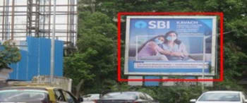 Advertising on Hoarding in Malabar Hill 86127