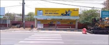 Advertising on Bus Shelter in Jubilee Hills  86199
