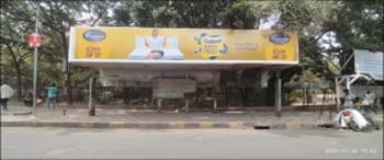 Advertising on Bus Shelter in Jubilee Hills  86176