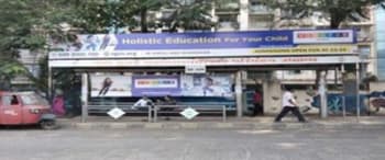 Advertising on Bus Shelter in Airoli  87474