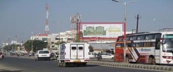 Advertising on Hoarding in Radhanpur Road  87631