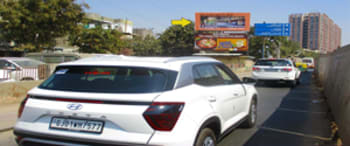 Advertising on Hoarding in University Area  90372