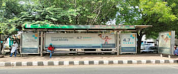 Advertising on Bus Shelter in New Delhi  83397