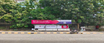 Advertising on Bus Shelter in Airoli  91432