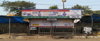 Advertising on Bus Shelter in Mankhurd  64001