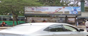 Advertising on Bus Shelter in Yelahanka New Town  82602