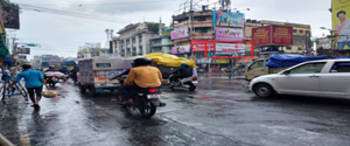 Advertising on Hoarding in College Street  92001