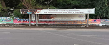 Advertising on Bus Shelter in Adyar  91980