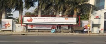 Advertising on Bus Shelter in Koramangala  30588