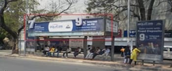 Advertising on Bus Shelter in Koramangala  30609