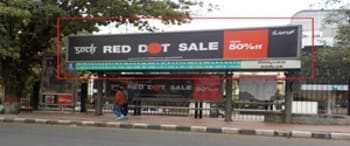Advertising on Bus Shelter in Domlur 91906