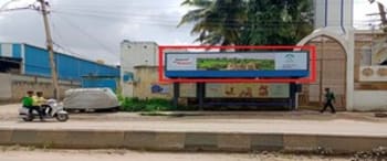 Advertising on Bus Shelter in Nagavara 31023