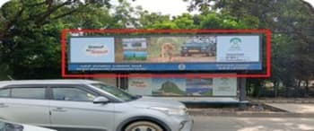 Advertising on Bus Shelter in HBR Layout  31198