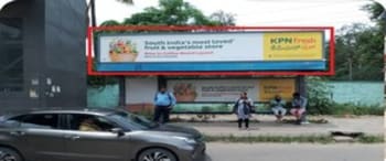 Advertising on Bus Shelter in Hebbal  30968