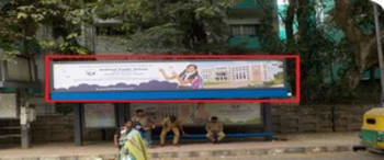 Advertising on Bus Shelter in Indiranagar  30857