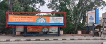 Advertising on Bus Shelter in Sivanchetti Gardens  87694
