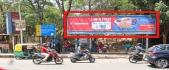 Advertising on Bus Shelter in Hebbal  89070