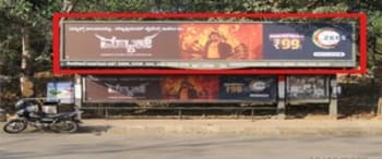 Advertising on Bus Shelter in Hebbal  82610