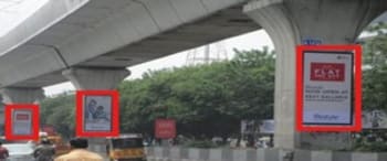Advertising on Metro Pillar in New Malakpet 96431