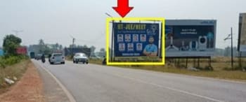 Advertising on Hoarding in Seraulim Railway Station 97393