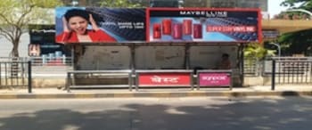 Advertising on Bus Shelter in Vile Parle West 17285