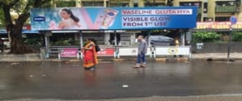 Advertising on Bus Shelter in Santacruz (West) 48782